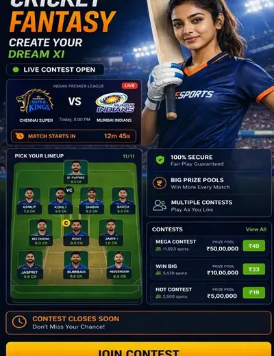 Diram77 (diram 77) fantasy cricket & matchday visual 3